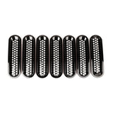 Rugged Ridge Grille Inserts Perforated Jeep Wrangler