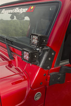 Load image into Gallery viewer, Rugged Ridge Jeep Wrangler TJ Textured Black Dual A-Pillar Light Mount