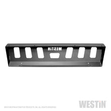 Load image into Gallery viewer, Westin 18+ Jeep Wrangler JL Front Bumper Skid Plate - Textured Black