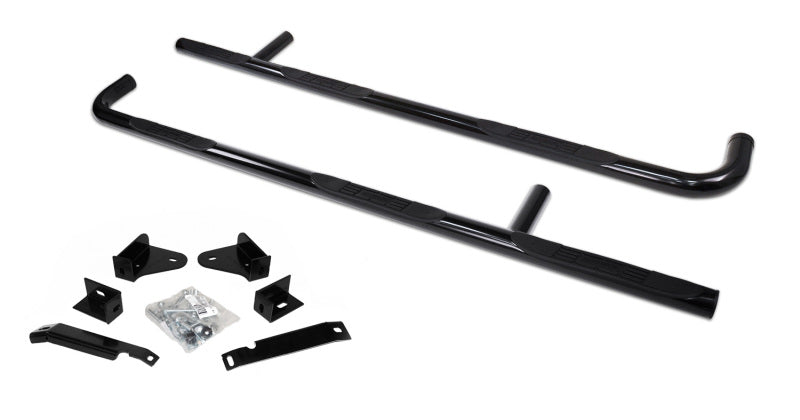 Go Rhino Chevrolet Silverado 1500 LD Classic CC 5.8ft Bed 6000 Series SideSteps - W2W - Black