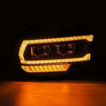 Load image into Gallery viewer, AlphaRex 19+ Ram 2500 LUXX LED Proj Headlights Plank Style Black w/Activ Light/Seq Signal/DRL