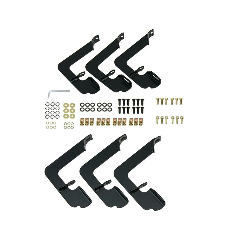 Westin 2014+ Chevy Silverado 1500 Dbl Cab (Rocker Mount) E-Series 3 Nerf Step Bars - SS