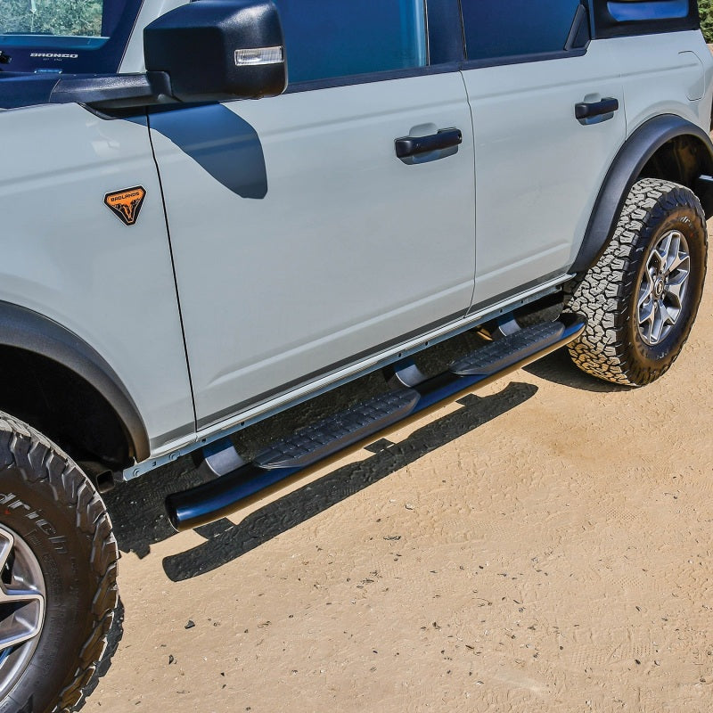 Westin Ford Bronco (4-Door) PRO TRAXX 5 Oval Nerf Step Bars - Textured Black