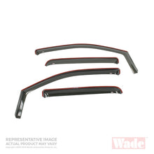 Load image into Gallery viewer, Westin Toyota Tundra Double Cab Wade In-Channel Wind Deflector 4pc - Smoke