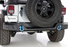 Load image into Gallery viewer, Rampage Jeep Wrangler JK (Incl. Unlimited) Trailguard Rear Bumper - Black