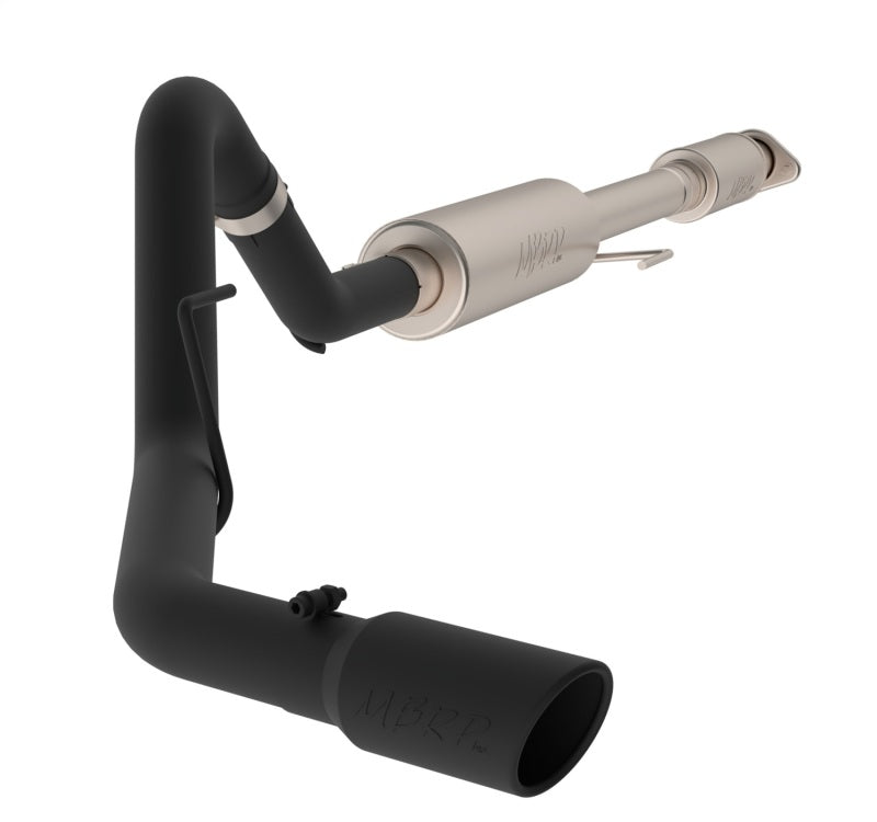 MBRP Ford F-150 5.0L 3in Cat Back Single Side Exit Black Exhaust System