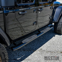 Load image into Gallery viewer, Westin Jeep Gladiator PRO TRAXX 5 WTW Oval Nerf Step Bars - Black