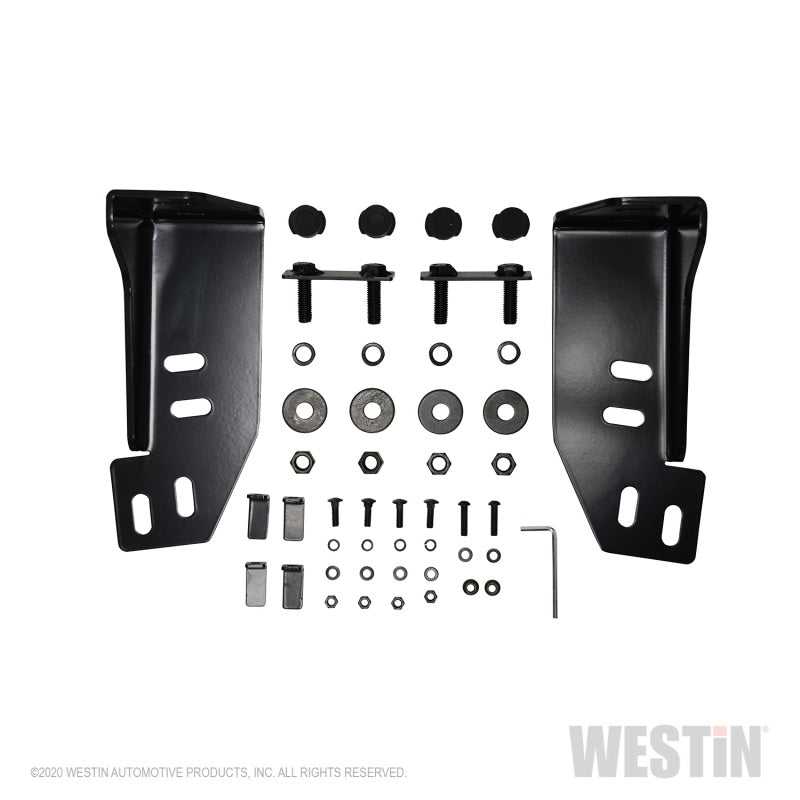 Westin 17+ Ford F-250/350 HDX Bandit Rear Bumper - Black