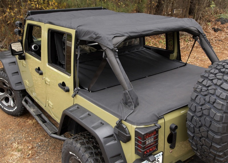 Rugged Ridge Montana Pocket Island Topper Black JK 4 Door