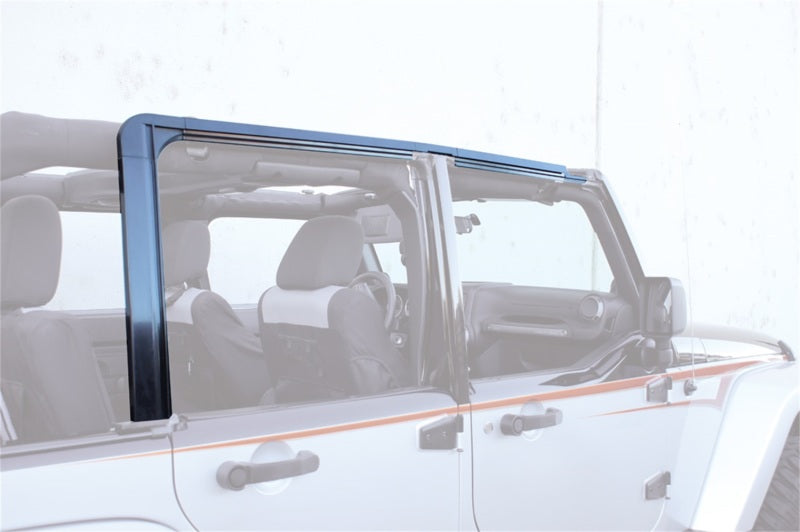 Rampage Jeep Wrangler(JK) Unlimited Door Surround Kit - Black