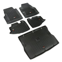 Load image into Gallery viewer, Rugged Ridge Floor Liner Front/Rear/Cargo Black Jeep Wrangler TJ