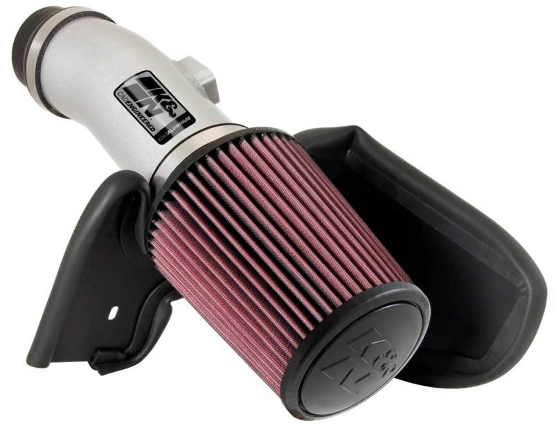 K&N Honda Accord 3.5L-V6 Silver Typhoon Short Ram Intake