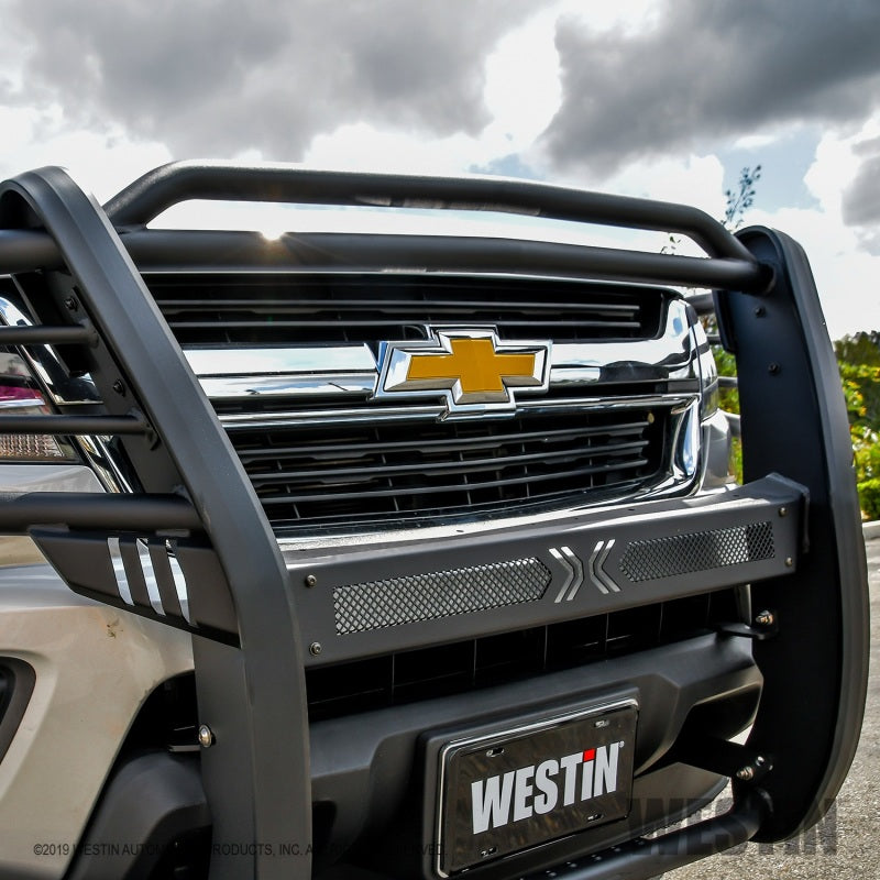 Westin 15+ Chevrolet Colorado Sportsman X Grille Guard - Textured Black