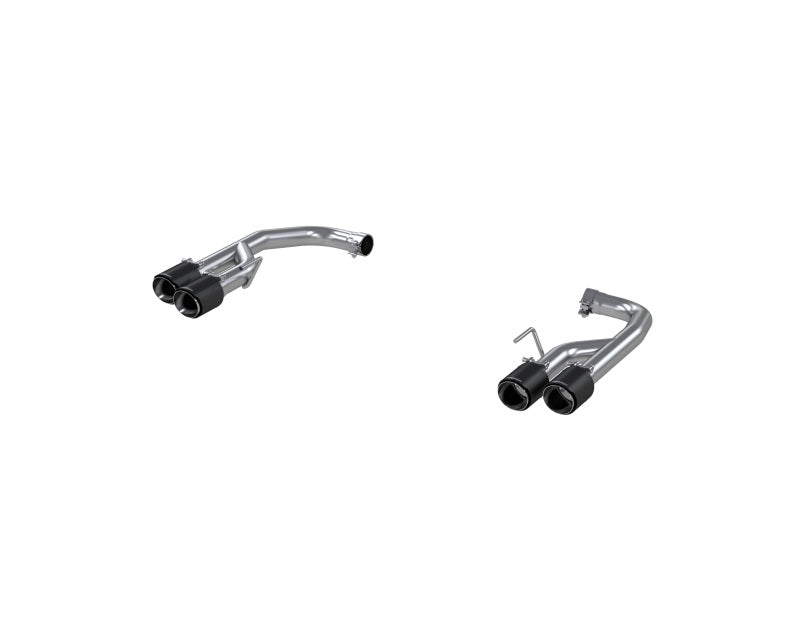 MBRP Ford Mustang GT 5.0L T304 SS 2.5i Axle-Back, Dual Rear Exit with Quad CF Tips