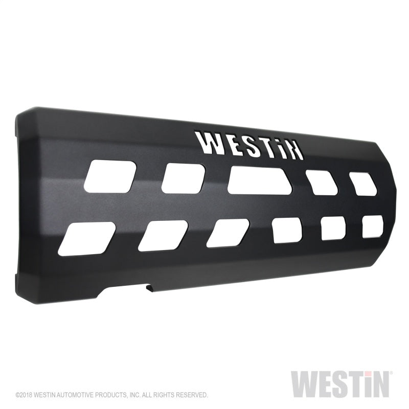 Westin 18+ Jeep Wrangler JL (Excl. 4xe) Muffler Skid Plate - Tex. Blk