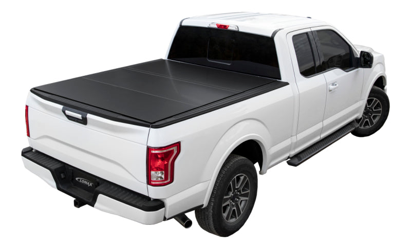 Access LOMAX Tri-Fold Cover 2022+ Toyota Tundra 5Ft./6in. Bed w/ deck rail - Matte Black