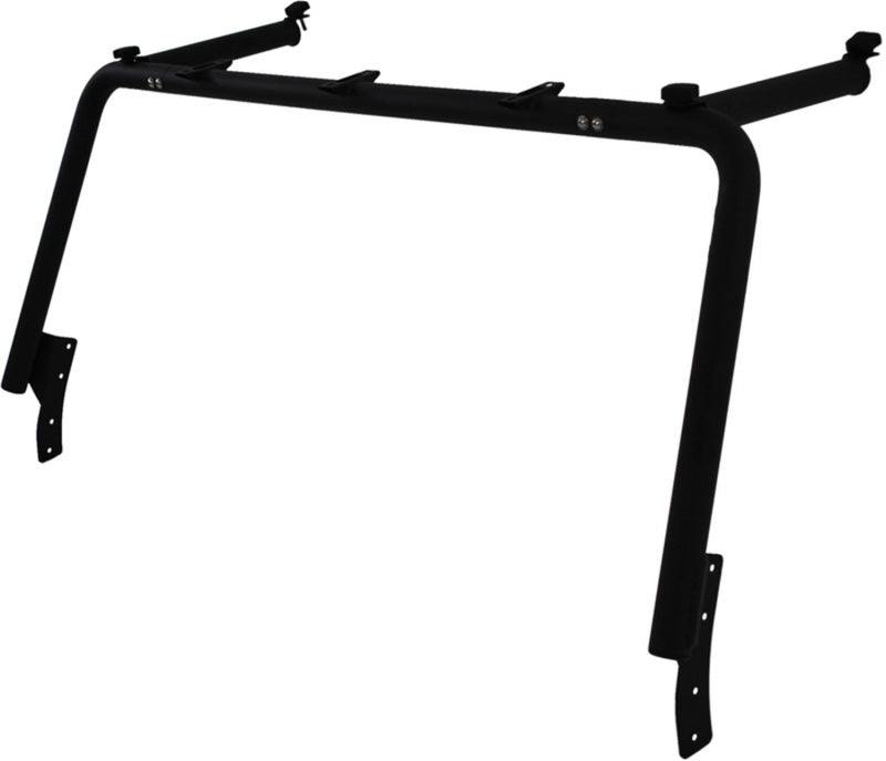 MBRP Jeep Wrangler JK Front Roof Rack Extension (2 Door) Black Coated