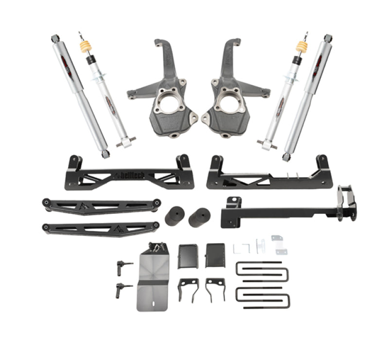 Belltech Chevrolet Silverado / GMC Sierra 1500 4WD 6in Suspension Lift Kit w/ Shocks