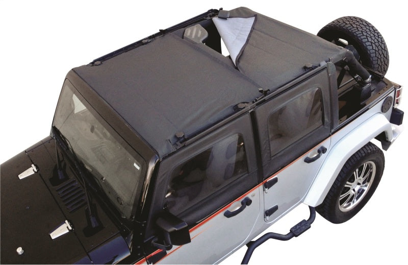 Rampage Jeep Wrangler(JK) Unlimited Combo Sun Brief/Safari Top - Black Diamond