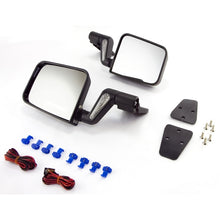 Load image into Gallery viewer, Rugged Ridge Jeep Wrangler Black Heated Door Mirror Kit