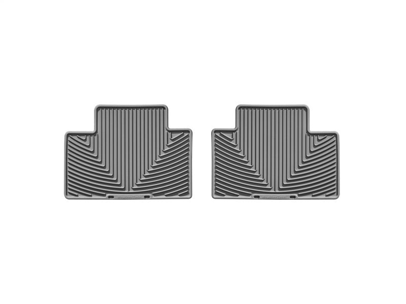 WeatherTech Toyota Tacoma Crew Cab Rear Rubber Mats - Grey