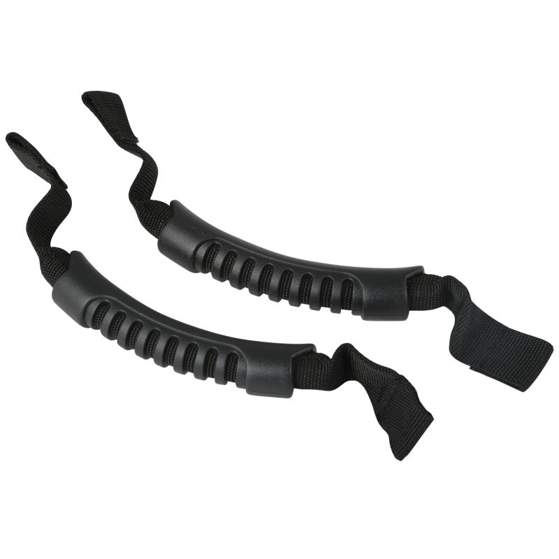 Rugged Ridge Front Headrest Grab Handles Black JK/JL/JT