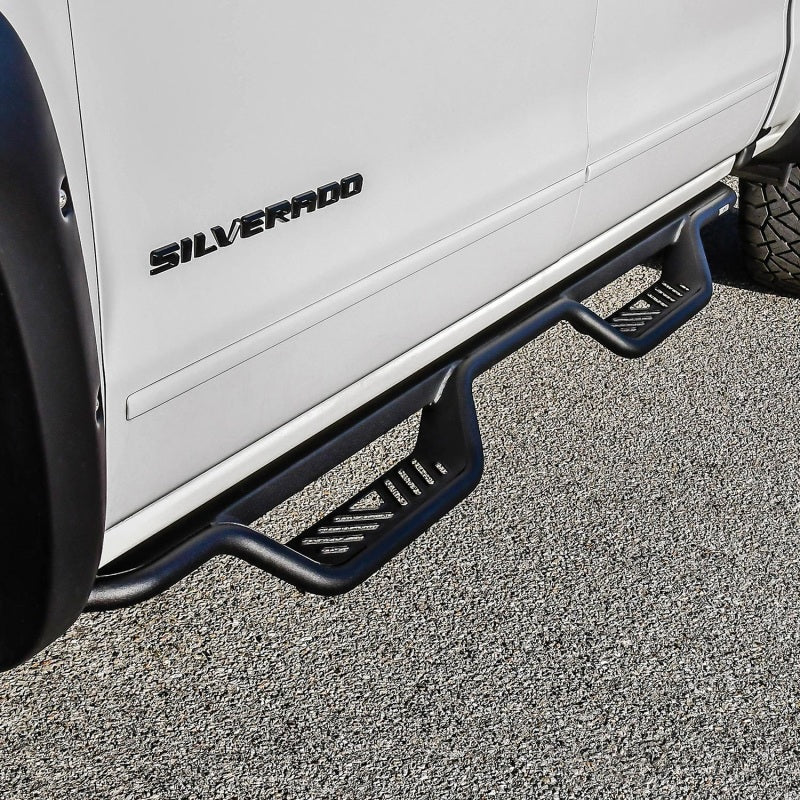 Westin 14+ Chevrolet Silverado / GMC Sierra Crew Cab Outlaw Nerf Step Bars (Excl. Diesel)