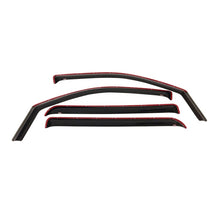 Load image into Gallery viewer, Westin 2014+ Chevy Silverado 1500 Crew Cab Wade In-Channel Wind Deflector 4pc - Smoke