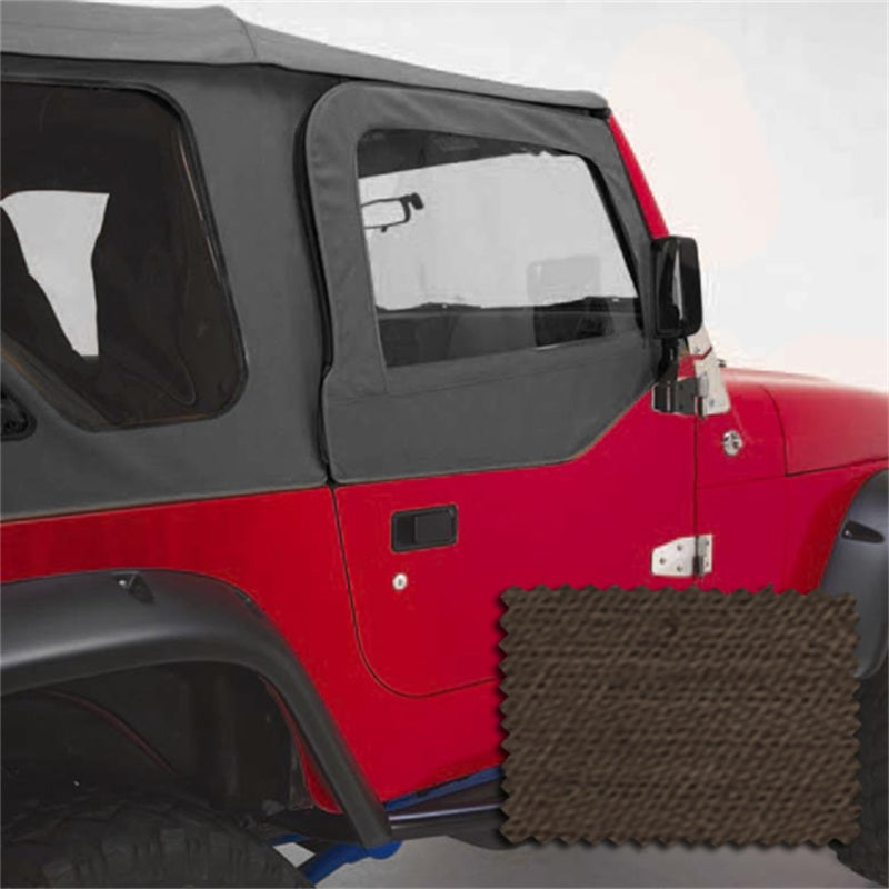 Rugged Ridge Door Skins Khaki Diamond Jeep Wrangler
