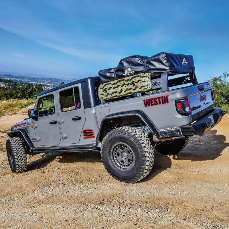 Westin 20+ Jeep Gladiator Rock Slider - Textured Black