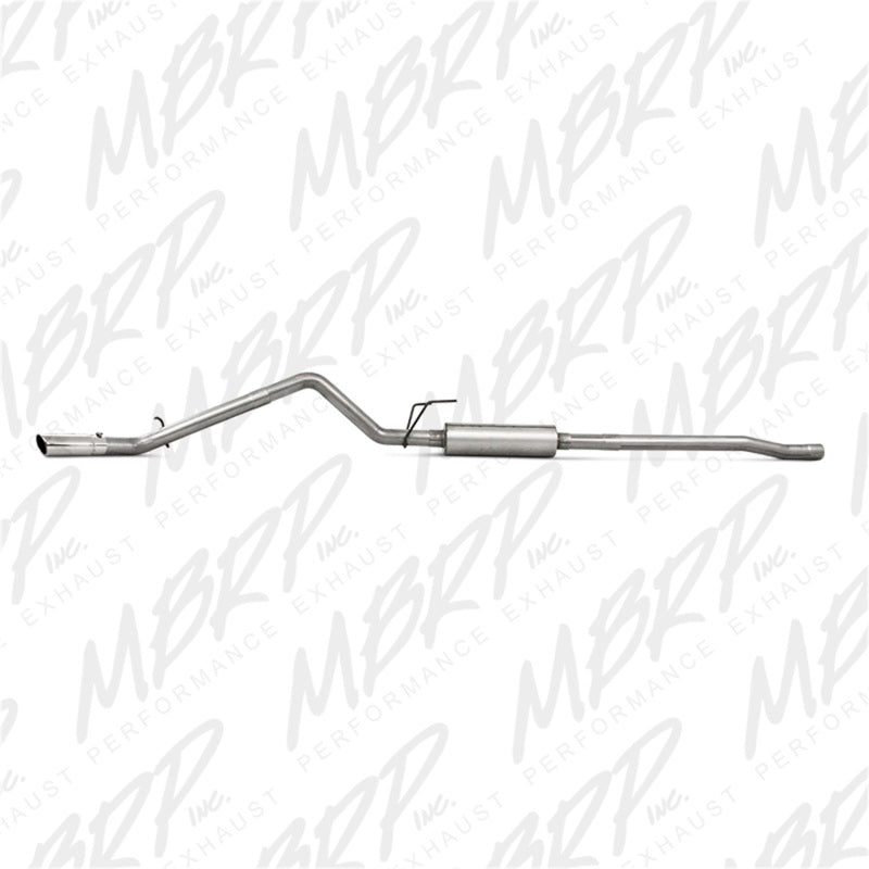 MBRP Ram Hemi 1500 Mega Cab 5.7L / Ram Hemi 2500/3500 5.7L Alum 3in Cat Back Single Side