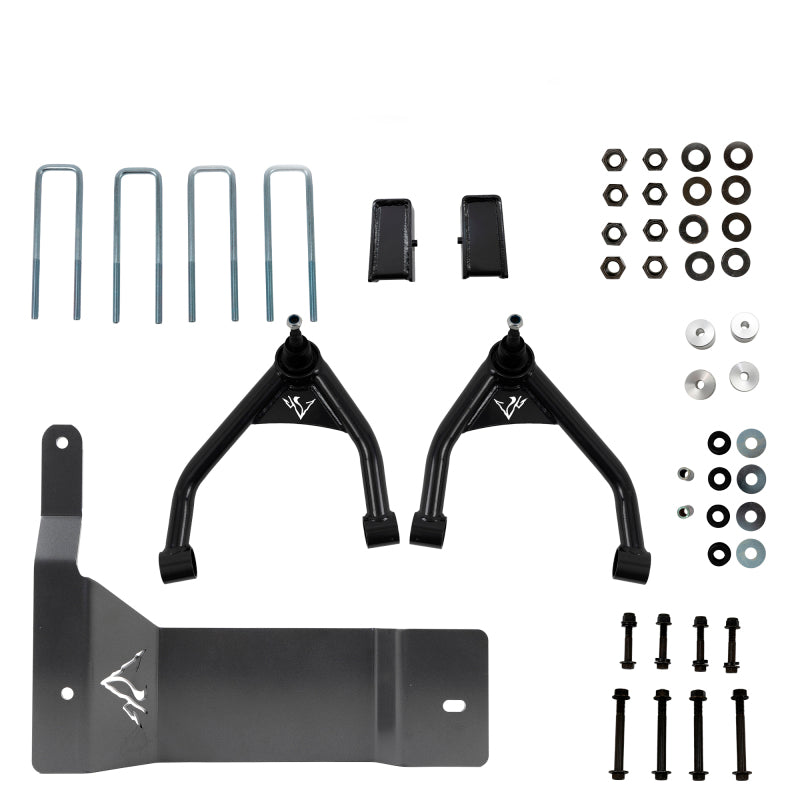 Belltech Silverado / Sierra 1500 4WD Ext & Crew Cab 4in Trail Perf Lift Kit