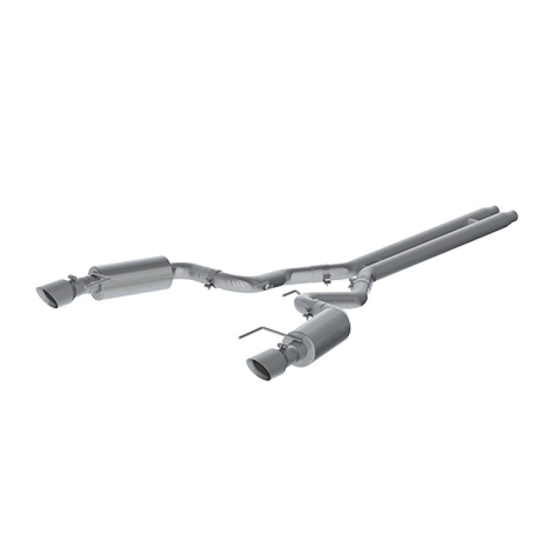 MBRP Ford Mustang GT 5.0 Convertible T409 3in Cat Back Dual Split Rear Exit (Street Version)