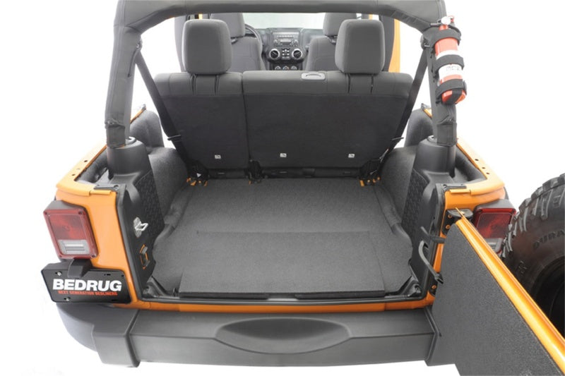 BedRug 11-18 Jeep JK 2Dr Rear 5pc BedTred Cargo Kit (Incl Tailgate & Tub Liner)