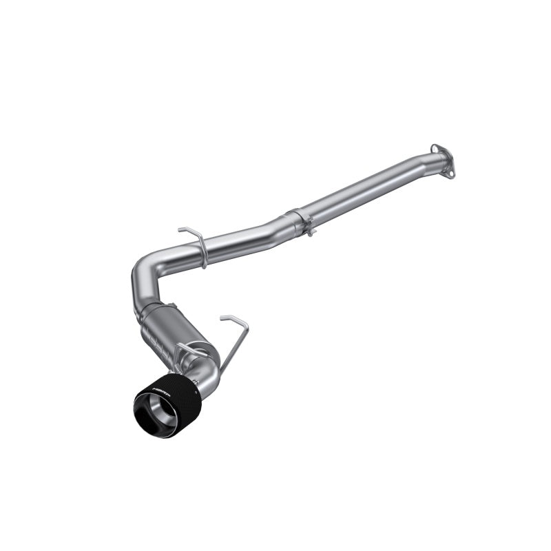 MBRP Subaru BRZ 17-22 Toyota GR86 Stainless Steel 3in Cat-Back-Single Rear Exit w Carbon Tips