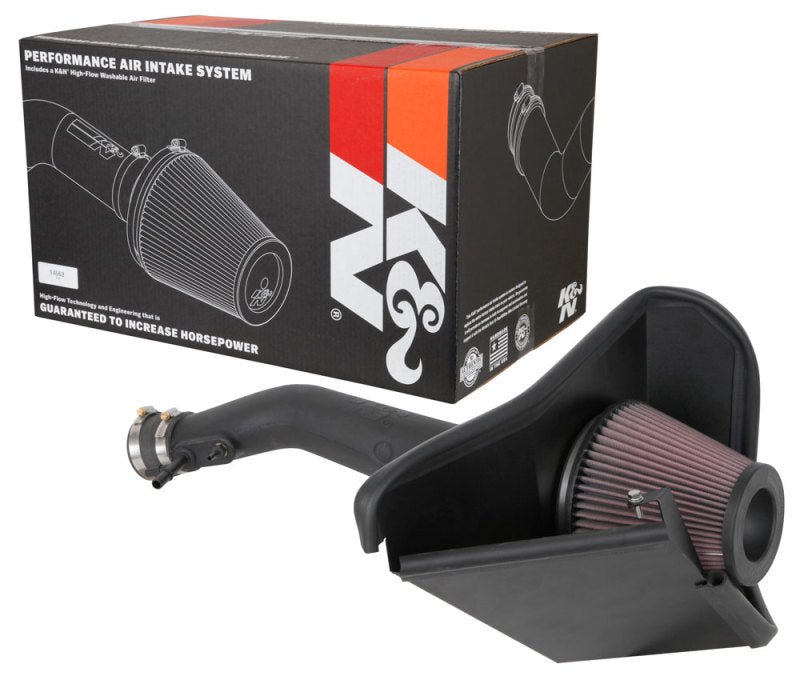 K&N 63 Series AirCharger Performance Intake Ford Edge L4-2.0L F/I