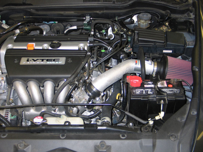 K&N Honda Accord L4-2.4L Silver Typhoon Short Ram Intake
