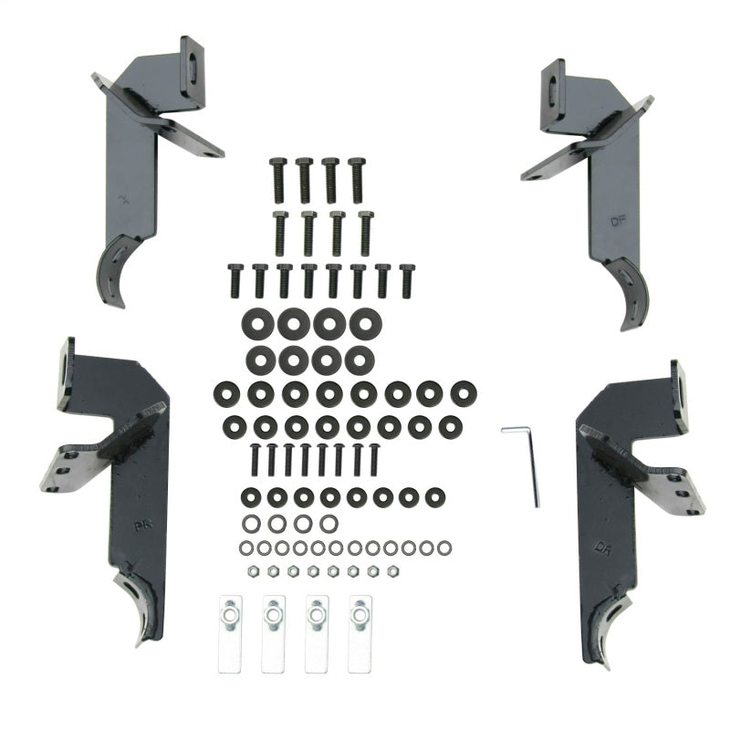Westin 2007+ Jeep Wrangler 2dr E-Series 3 Nerf Step Bars - Black