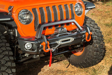 Load image into Gallery viewer, Rugged Ridge Jeep Wrangler JL/JT Grille Arcus Front Bumper Stamped Steel Overrider Bar
