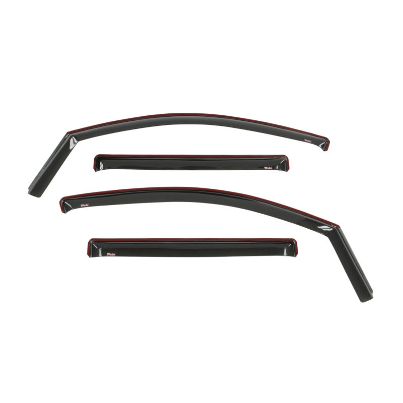 Westin Nissan Titan XD/Titan Wade In-Channel Wind Deflector 4pc - Smoke