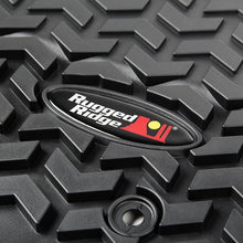 Load image into Gallery viewer, Rugged Ridge Floor Liner Front Black Jeep Wrangler Unlimited JK 4 Dr
