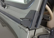 Load image into Gallery viewer, Rampage Jeep CJ5 Windshield Hinge Light Bracket - Black