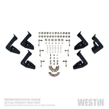 Load image into Gallery viewer, Westin Ford F-250/350/450/550 Super Cab HDX Stainless Drop Nerf Step Bars - Tex. Blk