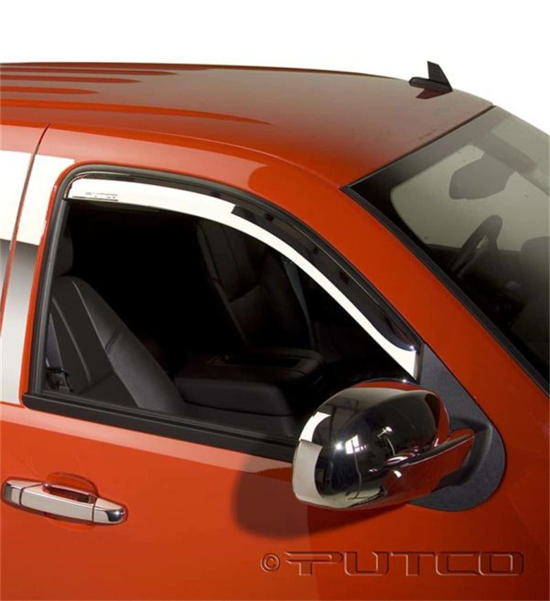Putco Toyota Highlander (Front Only) Element Chrome Window Visors