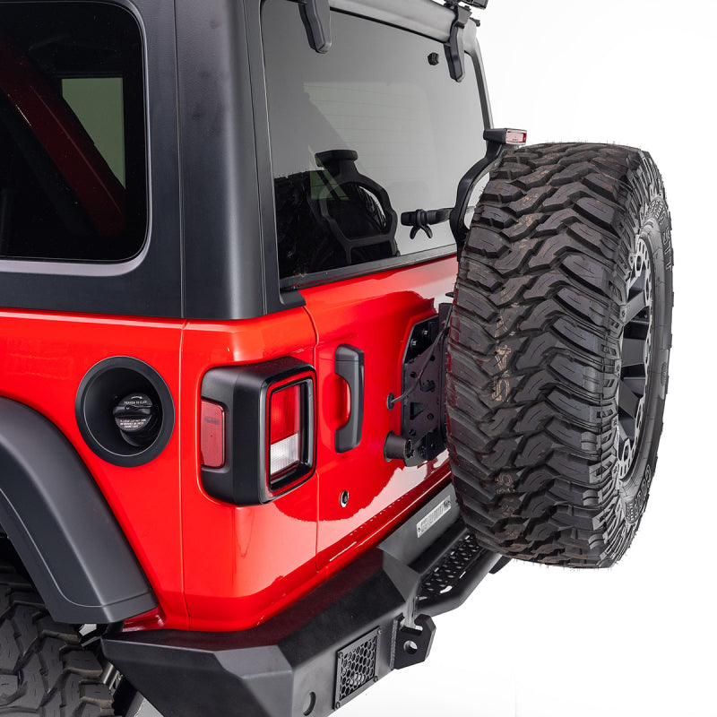 Go Rhino Jeep Wrangler JL/JLU Rockline Spare Tire Relocation