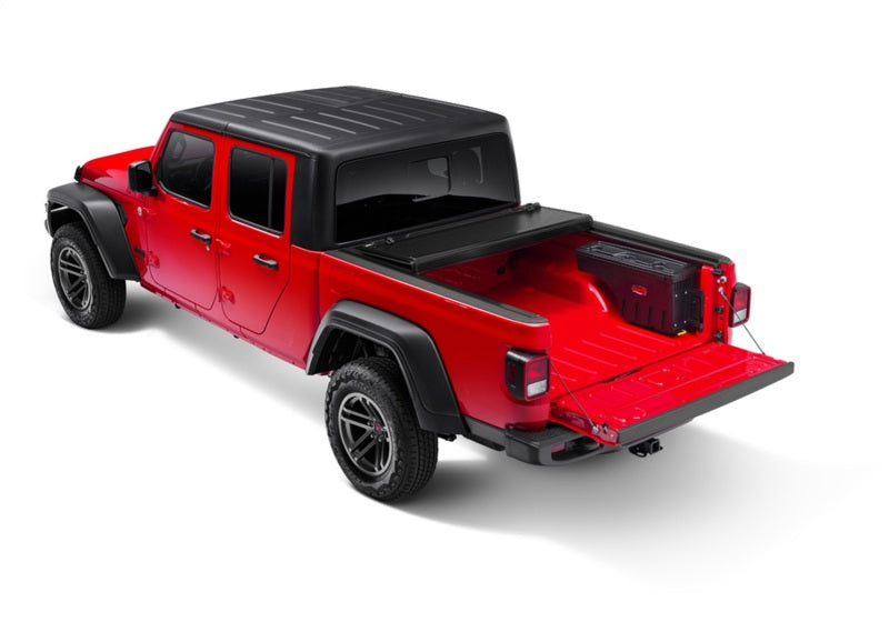 UnderCover Jeep Gladiator Passengers Side Swing Case - Black Smooth