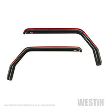 Load image into Gallery viewer, Westin Jeep Wrangler JL Wade In-Channel Wind Deflector 2pc - Smoke