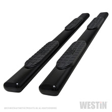 Load image into Gallery viewer, Westin 19+ Chevrolet Silverado Crew Cab PRO TRAXX 6 Oval Nerf Step Bars - Black