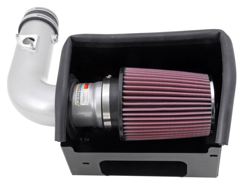 K&N Subaru BRZ 2.0L / 13 Scion FR-S 2.0L Silver 69 Series Typhoon Intake