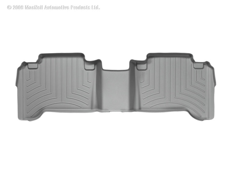 WeatherTech Toyota Tacoma Double Cab Rear FloorLiner - Grey